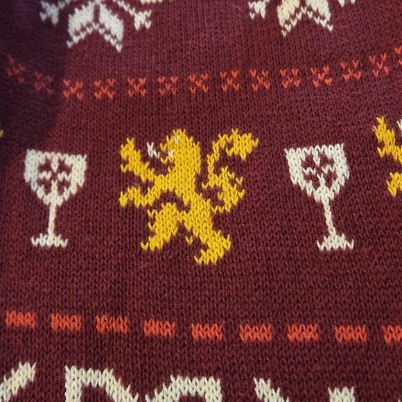 Games of Thrones Ugly Christmas Sweater Men's XL "I Drink & I Know Things" - Picture 10 of 11